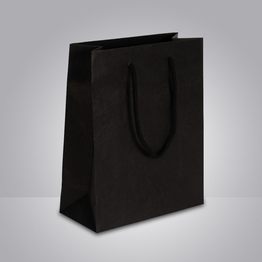 Papiertragetasche "Black" - unbedruckt - GERNET Print GmbH