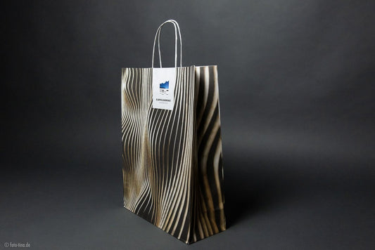 Papierkordeltasche / 48+15x40 cm - GERNET Print GmbH