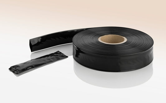 Schlauchfolie schwarz 100my LDPE - GERNET Print GmbH
