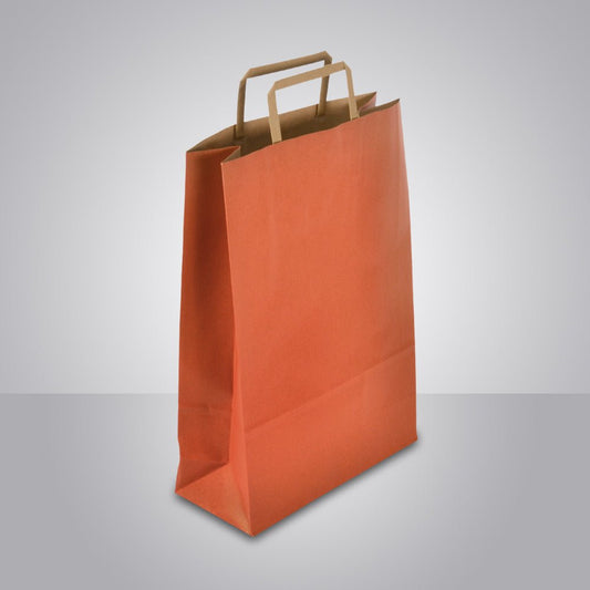 Papiertragetasche "Standard - Recycled in rot" - GERNET Print GmbH