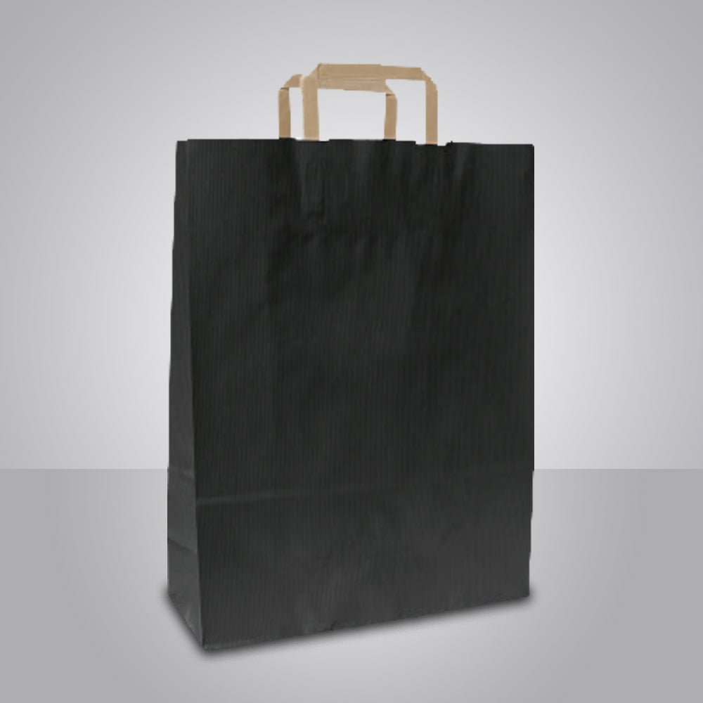 Papiertragetasche "Standard - Recycled in schwarz" - GERNET Print GmbH