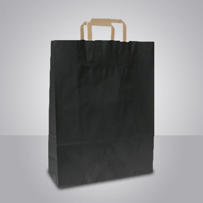 Papiertragetasche "Standard - Recycled in schwarz" - GERNET Print GmbH