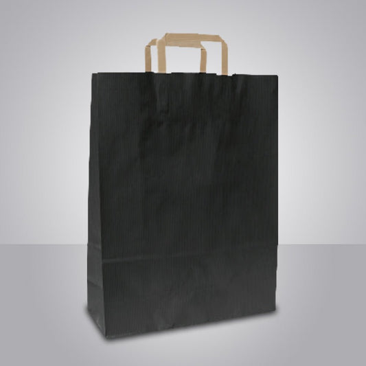 Papiertragetasche "Standard - Recycled in schwarz" - GERNET Print GmbH