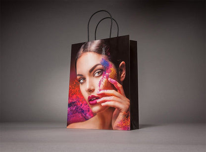 Papierkordeltasche / 48+15x40 cm - GERNET Print GmbH