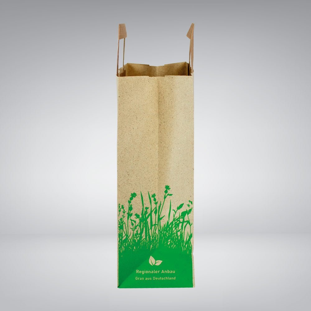 Papiertragetasche "Gras Standard" - unbedruckt - GERNET Print GmbH