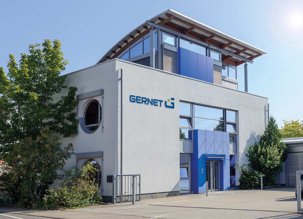 Firmengebäude der GERNET Printpack in Mannheim