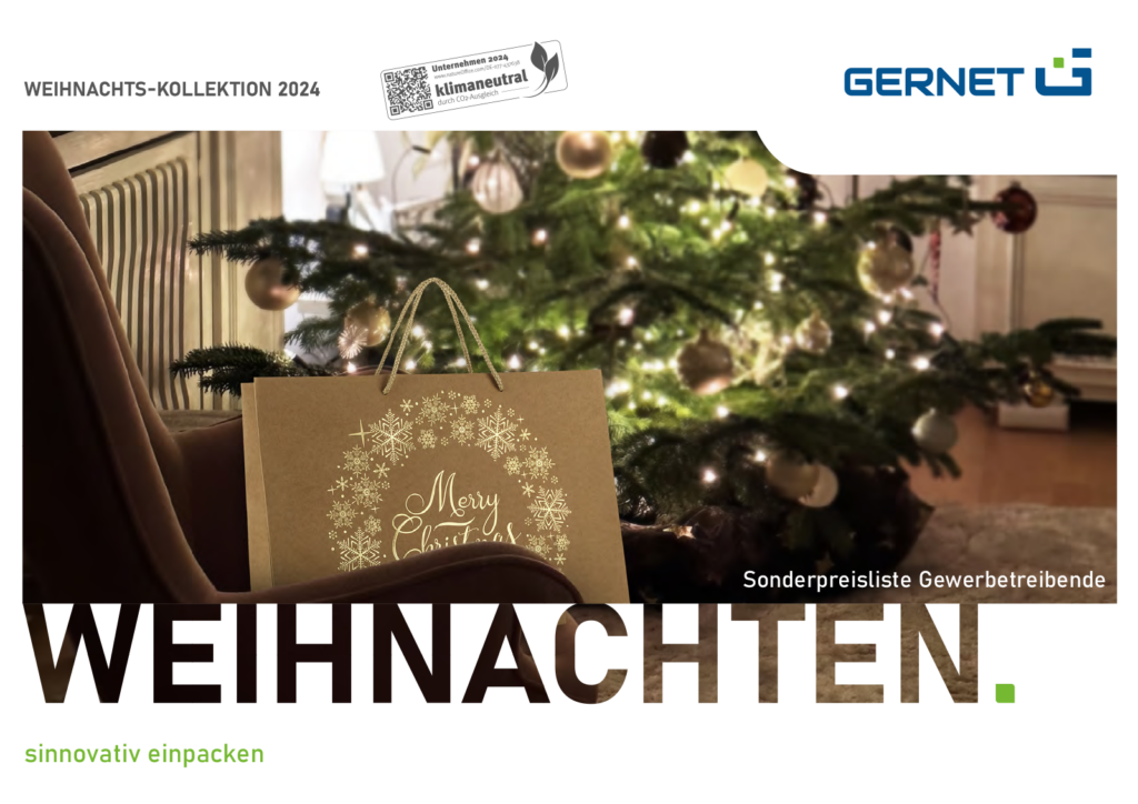 Weihnachtskatalog Gernet Printpack 2024